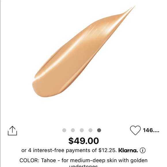 NARS All Day Luminous Weightless Foundation Tahoe - Picture 3 of 5